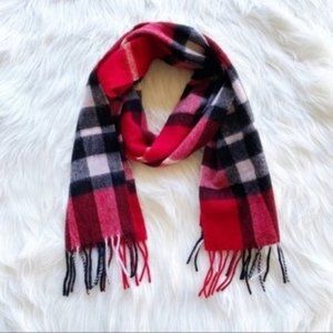 Ballantrae Edinburgh Plaid Wool Fringe Scarf